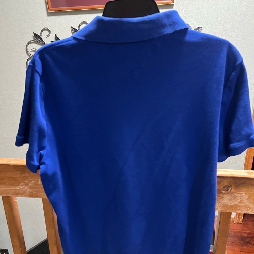 Tommy Hilfiger Men's Blue Polo Shirt Sizee Medium #218 - Picture 4 of 5